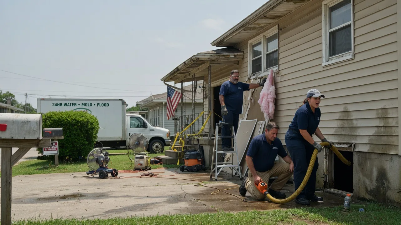 Water Damage Repair in Fork Union, VA near me